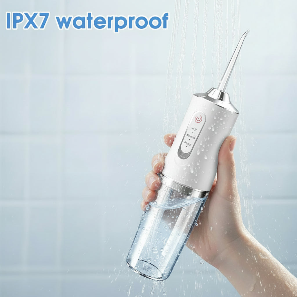Powerful Water Oral Irrigation Irrigator Jet Ultrasound Air Ipx7 Waterproof Mouthwash Machines Dental Floss Flosser Irigator